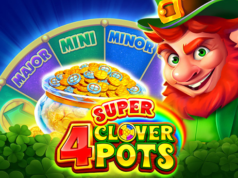 4 Super Clover Pots