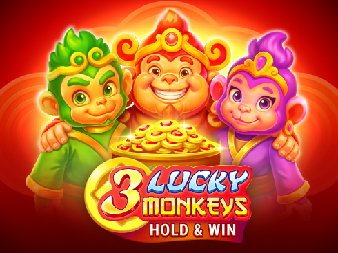 3 Lucky Monkeys Hold and Win