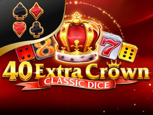 40 Extra Crown Classic Dice