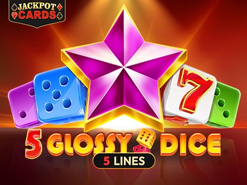 5 Glossy Dice