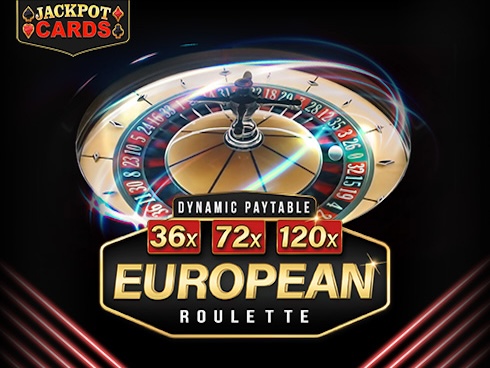 European Roulette Dynamic Paytable