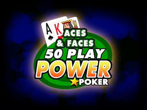 Aces and Faces - 50 Play Power Poker