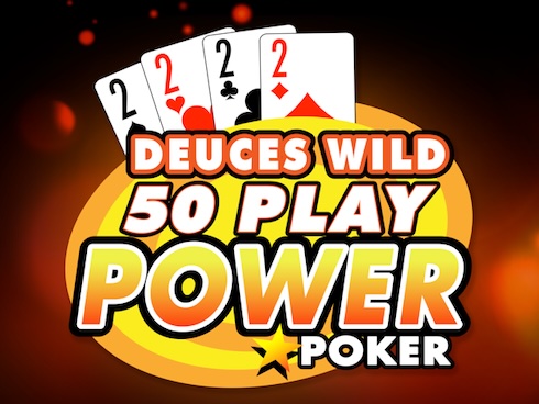 Deuces Wild - 50 Play Power Poker