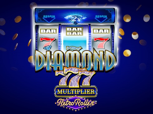 Diamond 777 Multiplier Retro Roller VT