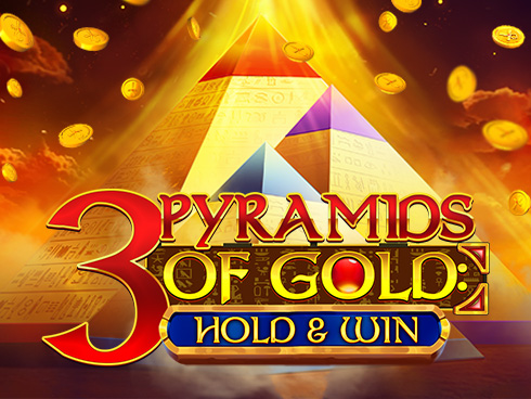 3 Pyramids of Gold: Hold and Win