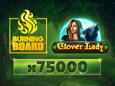 Clover Lady Burning Board