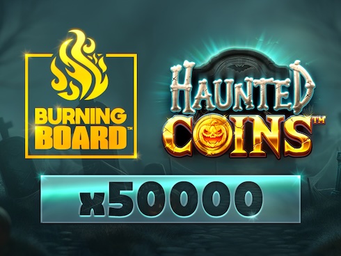 Haunted Coins Burning Board