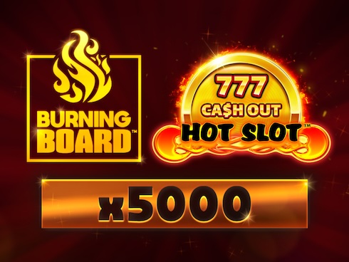 Hot Slot: 777 Cash Out Burning Board